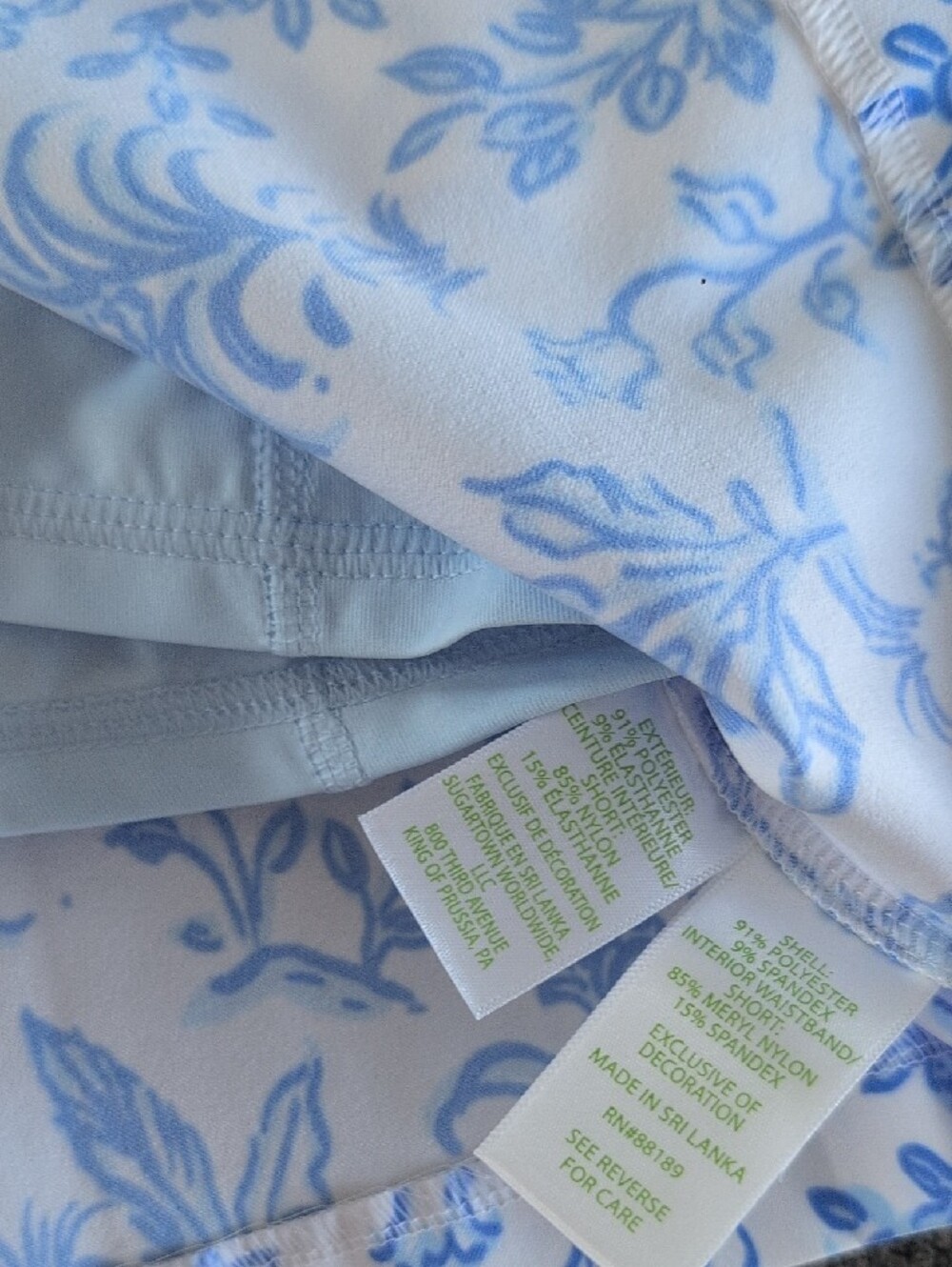 NWT Lilly Pulitzer Monica Pleated Skort - Picture 4 of 5